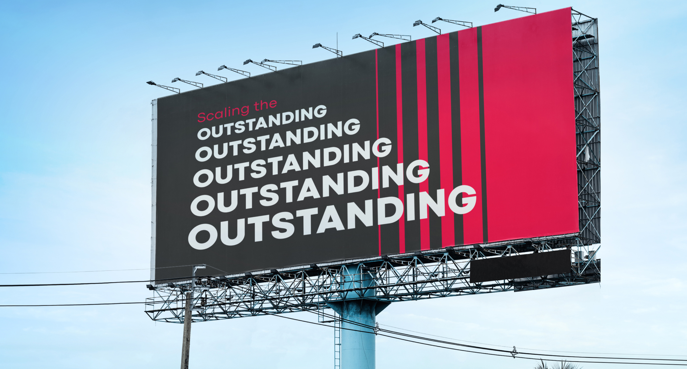 Guts Agency created this billboard that the client didn't like